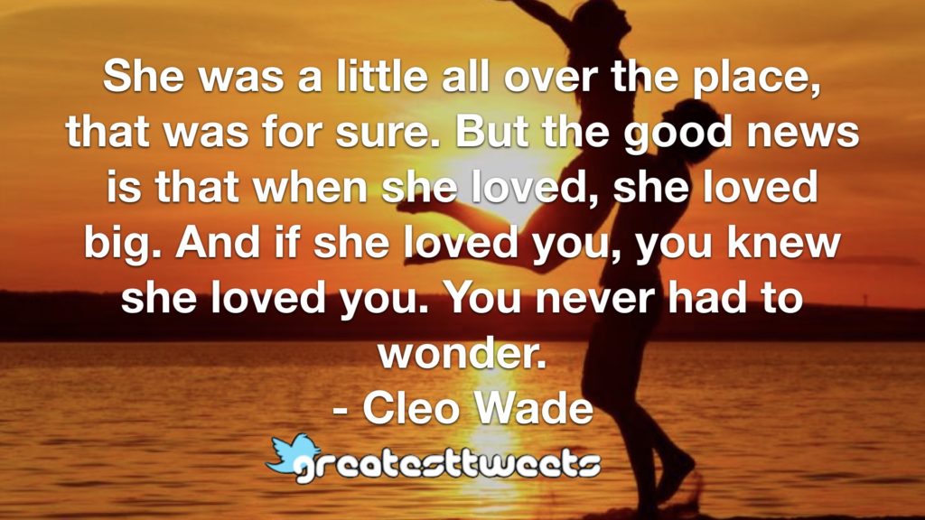 Cleo Wade Quotes | GreatestTweets.com