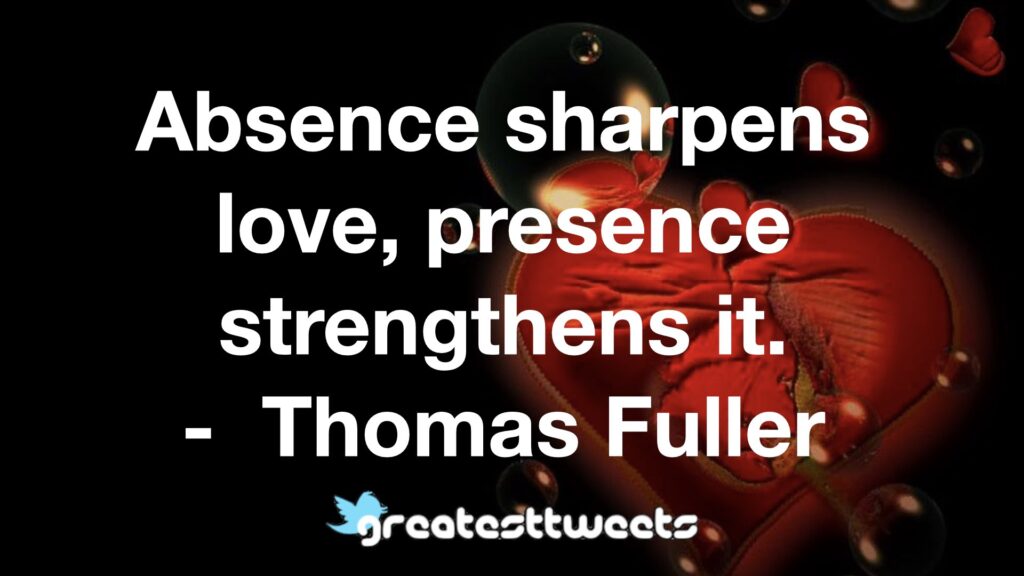 Thomas Fuller Quotes Greatesttweets Com
